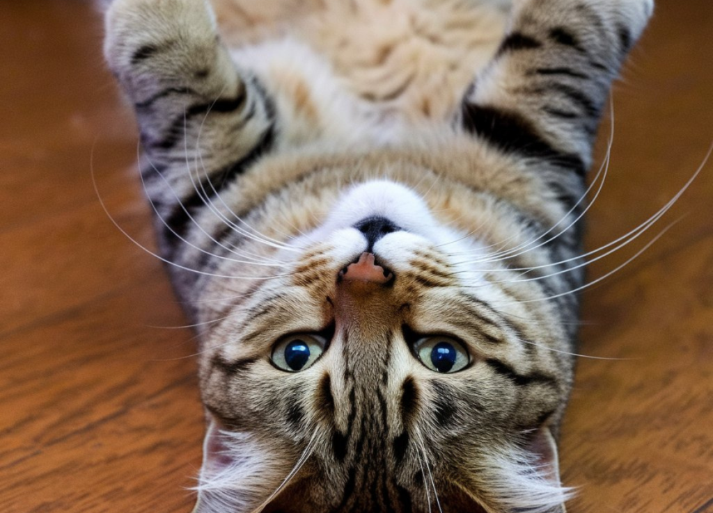 Why Do Cats Turn Their Heads Upside down