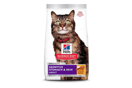 Hill's Science Diet Adult Sensitive Stomach & Skin Dry Cat Food photo