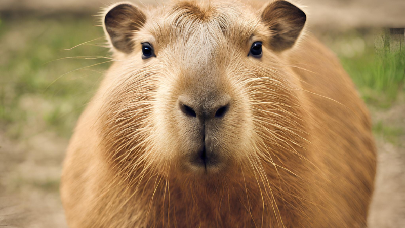 I touch Capybara photo 3