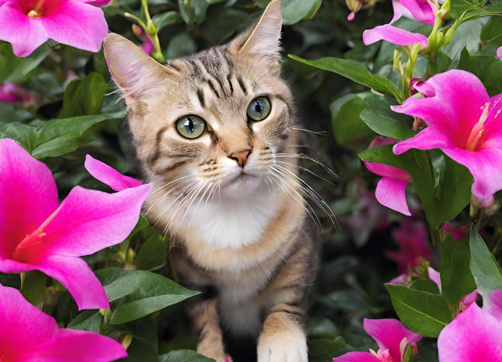 Is Dipladenia Poisonous to Cats photo