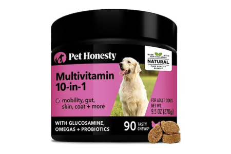 Pet Honesty Multivitamin for Dogs, Glucosamine chondroitin for Dogs