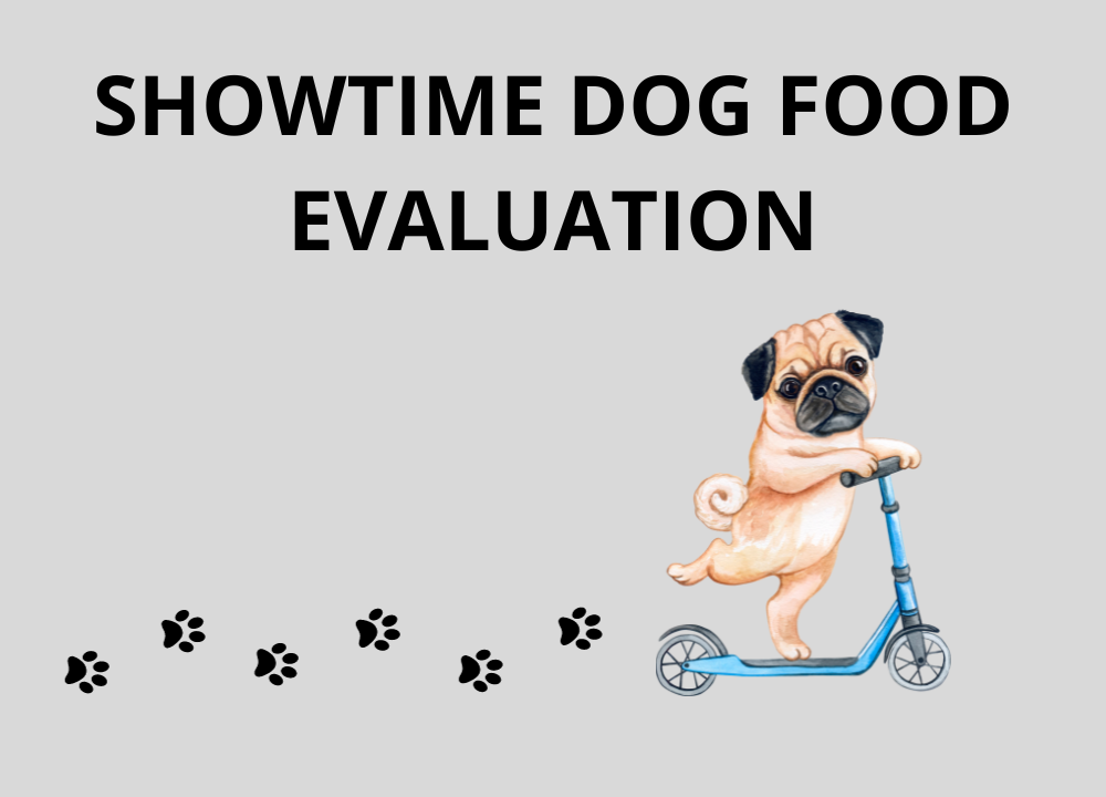Showtime Dog Food Evaluation photo